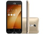 Smartphone Asus ZenFone Go 8GB Gold Dual Chip - 3G Câm. 5MP Tela 4.5” Proc. Quad Core