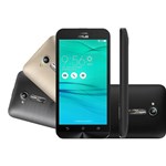 Ficha técnica e caractérísticas do produto Smartphone Asus Zenfone Go Dual Chip Android 5.1 Tela 5" 8GB 3G Câmera 8MP + 2 Capas - Preto - ZB50