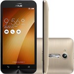 Ficha técnica e caractérísticas do produto Smartphone Asus Zenfone Go Dual Chip Android 5.1 Tela 5 8GB 3G Câmera 8MP - Dourado