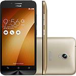 Smartphone ASUS Zenfone Go Dual Chip Desbloqueado Android 5.0 Tela 5" 16GB 3G 8MP - Dourado