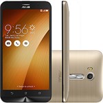 Ficha técnica e caractérísticas do produto Smartphone ASUS Zenfone Go Live Dual Chip Android Tela 5.5" Qualcomm Snapdragon MSM8928 16GB 4G/Wi-Fi Câmera 13MP - Dourado