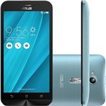 Ficha técnica e caractérísticas do produto Smartphone Asus Zenfone Go LTE Gold Dual Chip Android 6.0 Tela 5" 16GB 4G Wi-Fi Câmera 13MP - Azul