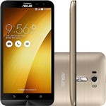 Ficha técnica e caractérísticas do produto Smartphone Asus Zenfone 2 Laser Dual Chip Android 6 Tela 6" Qualcomm Snapdragon MSM8939 4G Câmera 13MP - Dourado