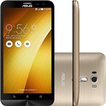 Ficha técnica e caractérísticas do produto Smartphone Asus Zenfone 2 Laser Dual Chip Desbloqueado Android 6 Tela 6" 16GB 4G Câmera 13MP - Dourado