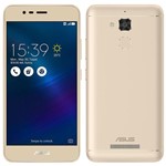 Ficha técnica e caractérísticas do produto Smartphone Asus Zenfone 3 Max Dourado. Dual Chip. Tela 5.2. Câm 13MP. 16GB. Android 6.0 - 4G