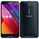 Ficha técnica e caractérísticas do produto Smartphone Asus Zenfone 2 Preto, Dual Chip, Tela 5.5", 4G, Android 5.0, Camêra 13MP, 16Gb e Processador Quad-Core 2.3 GHz
