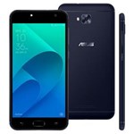 Ficha técnica e caractérísticas do produto Smartphone Asus Zenfone Selfie ZB553KL Preto com 16GB, Tela 5.5", Dual Chip, Câmera 13MP, Android 7.0, Processador Quad Core e 2GB RAM