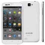 Ficha técnica e caractérísticas do produto Smartphone CCE Motion Plus SK504 Branco com Dual Chip, Tela 5”, Android 4.1, Processador Quad Core de 1.2GHz, Câmera 8MP, 3G e Cartão 4G