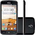Smartphone Philco Phone 530 Preto com Dual Chip, Tela 5.3", Android 4.0, Câmera 8MP, Processador Dual Core 1,2Ghz, GPS, Wi-Fi e Bluetooth