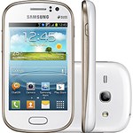 Ficha técnica e caractérísticas do produto Smartphone Dual Chip Samsung Galaxy Fame Duos Desbloqueado Branco - Android 4.1 3G Wi-Fi Câmera de 5 MP Memória Interna 4 GB GPS