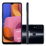Ficha técnica e caractérísticas do produto Smartphone Galaxy A20s 32gb Pto Samsung