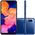 Ficha técnica e caractérísticas do produto Smartphone Galaxy A10 32GB 6.2" 2GB RAM Câmera Traseira 13MP Azul