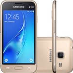 Ficha técnica e caractérísticas do produto Smartphone Galaxy J1 Mini - Dourado