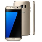 Ficha técnica e caractérísticas do produto Smartphone Galaxy S7 Edge Dourado G935FZ Tela 5,5" 32GB