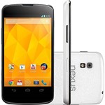 Smartphone Google Nexus 4 Branco 16GB - Desbloqueado Android 4.2 3G Wi-Fi Câmera 8.0MP GPS
