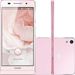 Ficha técnica e caractérísticas do produto Smartphone Huawei Ascend P6 Desbloqueado Rosa Android 4.2 3G/Wi-Fi Câmera 8 MP 8GB