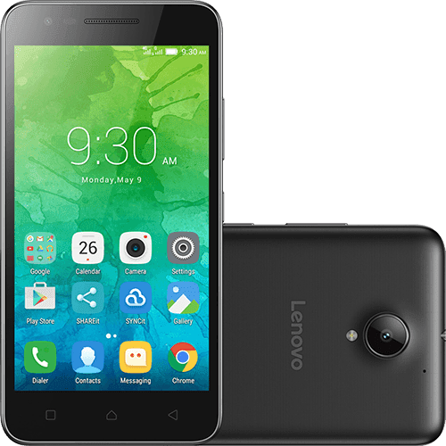 Smartphone Lenovo Vibe C2 Dual Chip Android 6.0 Tela 5" 16GB 4G Câmera 8MP - Preto