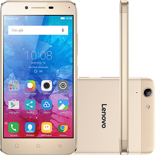 Smartphone Lenovo K6 K33a48 Dual Sim 16gb Tela de 5.0" 13mp/8mp os 6.0.1 - Prata