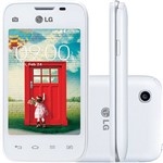 Ficha técnica e caractérísticas do produto Smartphone LG D157 TV L35 Dual Chip Desbloqueado Android 4.4 Tela 3.2" 4GB 3G Wi-Fi Câmera 3MP TV Digital - Branco
