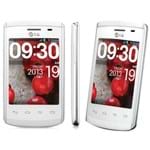 Ficha técnica e caractérísticas do produto Smartphone LG E410 L1 II Branco 4 GB