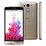 Ficha técnica e caractérísticas do produto Smartphone LG G3 Beat Dourado com Tela de 5”, Dual Chip, Android 4.4, Câmera 8MP, 3G, GPS, Bluetooth e Processador Quad Core de 1.2GH