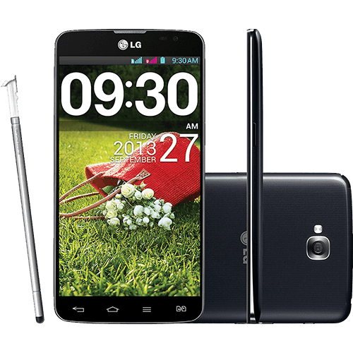 Ficha técnica e caractérísticas do produto Smartphone LG G Pro Lite Dual Chip Desbloqueado Android 4.1 Tela 5.5" 8GB 3G Wi-Fi Câmera 8MP - Preto