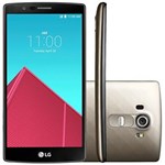 Ficha técnica e caractérísticas do produto Smartphone LG G4 H818P Dourado, Dual Chip, Android 5.0, Tela 5.5``, Câm. 16MP, Mem. 32GB, 4G
