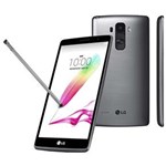 Ficha técnica e caractérísticas do produto Smartphone LG G4 Stylus 4G H630 Titânio com Tela de 5.7", Android 5.0, Câmera 13MP e Processador Quad Core de 1.2 GHz