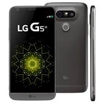 Ficha técnica e caractérísticas do produto Smartphone LG G5 Titânio com 32GB, Tela de 5.3", Android 6.0, 4G, Câmera 16MP e Processador Octa Core de 1.8 GHz