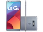 Smartphone LG G6 64GB Platinum 4G Quad Core - 4GB RAM Tela 5,7” Câm. 13MP + Selfie 5MP