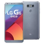 Ficha técnica e caractérísticas do produto Smartphone LG G6 Platinum 64GB, Tela 5.7” FullVision 18:9, Dupla Câmera Traseira de 13MP, Android 7.0, Processador Quad-Core e Memória RAM de 4GB