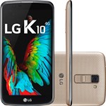Ficha técnica e caractérísticas do produto Smartphone LG K10 Dual Chip Desbloqueado Vivo Android 6.0 Tela 5.3" 16GB 4G Câmera 13MP - Dourado