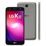 Ficha técnica e caractérísticas do produto Smartphone LG K10 M320TV Titanio, Dual Chip, Tela 5.5" HD