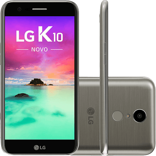 Ficha técnica e caractérísticas do produto Smartphone LG K10 Novo Dual Chip Android 7.0 Tela 5,3" 32GB 4G 13MP - Titânio