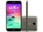 Smartphone LG K10 Novo 32GB Titânio 4G Octa Core - 2GB RAM Tela 5.3” Câm. 13MP + Câm. Selfie 5MP