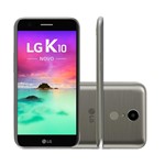 Ficha técnica e caractérísticas do produto Smartphone LG K10 Novo M250DS Titânio