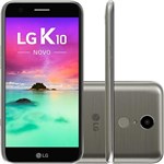Smartphone LG K10 NOVO Titânio Tela 5,3'' HD 32GB Dual Chip Câmera 13MP 4G Android 7.0