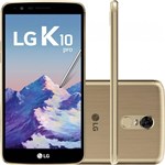 Ficha técnica e caractérísticas do produto Smartphone Lg K10 Pro 32G 5.7" Dourado