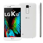 Ficha técnica e caractérísticas do produto Smartphone LG K10 TV Branco com 16GB, Dual Chip, Tela de 5.3" HD, 4G, Android 6.0, Câmera 13MP e Processador Octa Core de 1.14 GHz