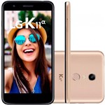 Smartphone LG K11 Alpha 16GB Dual Chip Tela 5.3 Câmera 8MP Frontal 5MP Android 7.1 Dourado