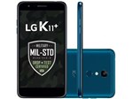 Smartphone LG Q7+ 64GB Azul 4G Octa Core 4GB RAM - Tela 5,5” Câm. 16MP + Selfie 5MP Dual Chip