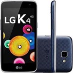 Ficha técnica e caractérísticas do produto Smartphone Lg K4 Dual Chip, Desbloqueado, Android 5.1, Tela 4.5", 8Gb, 4G, Câmera 5Mp, Indigo