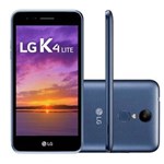 Ficha técnica e caractérísticas do produto Smartphone LG K4 Lite X230DS Desbloqueado.Dual Chip. Android 6.0. Tela 5". 4G/Wi-fi. Câmera 5MP - Indigo