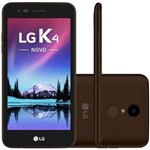 Ficha técnica e caractérísticas do produto Smartphone LG K4 Novo X230 8GB LTE Dual Sim Tela de 5.0'' -Marrom