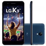 Ficha técnica e caractérísticas do produto Smartphone LG K9 Azul 16GB, Android 7.0, Dual Chip, TV Digital, Tela 5.0HD, Câmera 8MP, Processador Quad Core 1.3 Ghz e 2GB de RAM - LMX210BMW