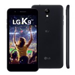 Ficha técnica e caractérísticas do produto Smartphone LG K9 Preto 16GB, Android 7.0, Dual Chip, TV Digital, Tela 5.0"HD, 2GB de RAM -