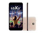 Ficha técnica e caractérísticas do produto Smartphone Lg K9, Android 7.0,Dual Chip, Processador Quad Core 1.3 GHz, Câmera Principal 8MP Dourado