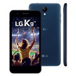 Smartphone LG K9 TV Dual Chip Android 7.0 Tela 5" Quad Core 1.3 Ghz 16GB 4G Câmera 8MP - Azul