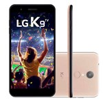 Smartphone LG K9 X210 TV, Android 7.0, Tela 5 Pol, 16GB, 8MP, 4G, Dual Chip, Desbloqueado - Dourado - Lg Eletronics