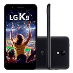 Smartphone LG K9 X210 TV, Android 7.0, Tela 5 Pol, 16GB, 8MP, 4G, Dual Chip, Desbloqueado - Preto - Lg Eletronics